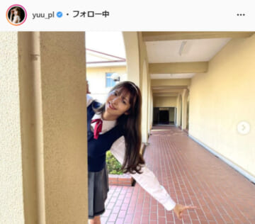 鈴木ゆうか公式Instagram（yuu_pl）より