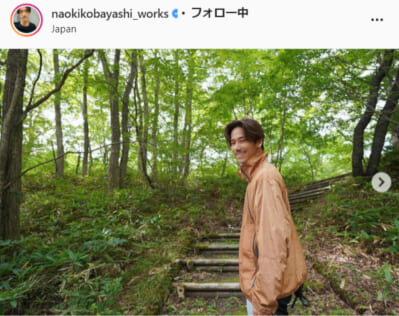 EXILE NAOKI公式Instagram（naokikobayashi_work）より