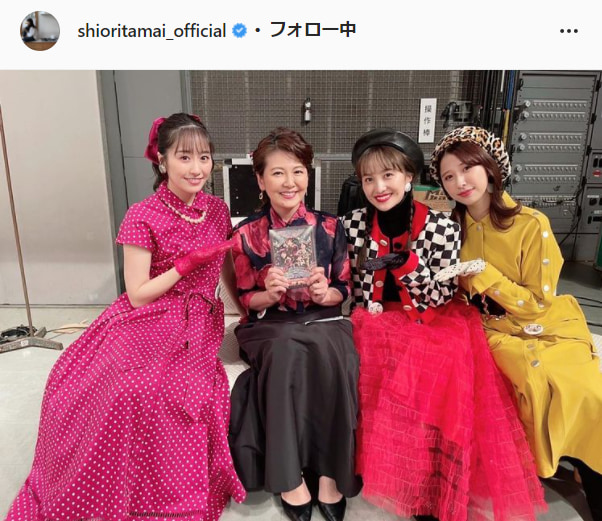 ももいろクローバーZ・玉井詩織公式Instagram（shioritamai_official）より