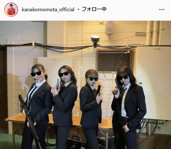 ももいろクローバーZ・百田夏菜子Instagram（kanakomomota_official）より