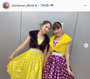ももいろクローバーZ・玉井詩織公式Instagram（shioritamai_official）より