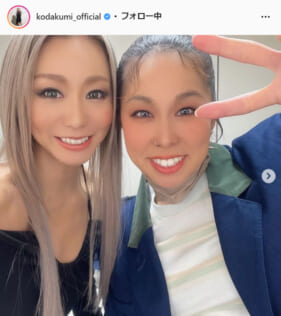 倖田來未公式Instagram（kodakumi_official）より