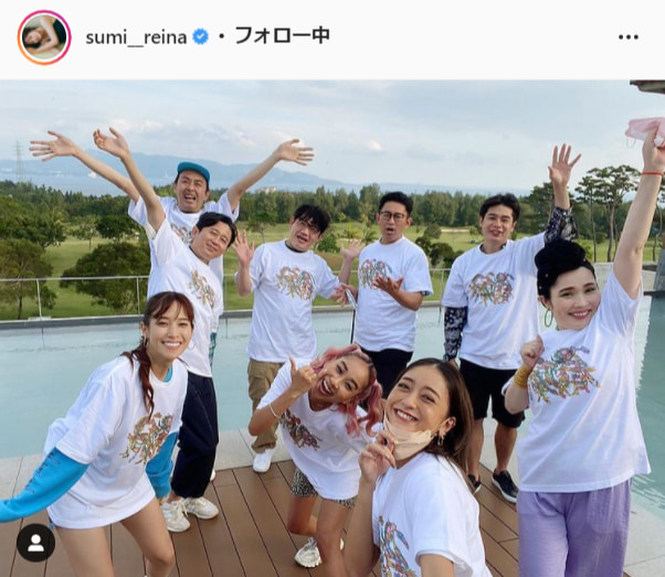 鷲見玲奈公式Instagram（sumi__reina）より