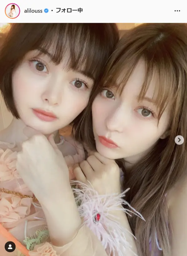 八木アリサ 玉城ティナの お人形 2ショットにファン歓喜 2人の可愛いさは大優勝 お二人とも美しすぎて眩しいです Tv Life Web