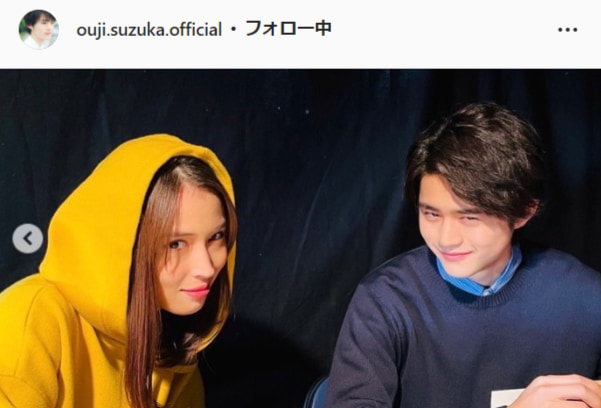 鈴鹿央士公式Instagram（ouji.suzuka.official）より