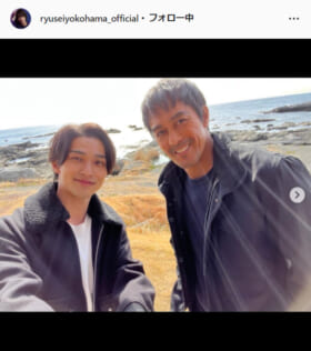 横浜流星公式Instagram（ryuseiyokohama_official）より