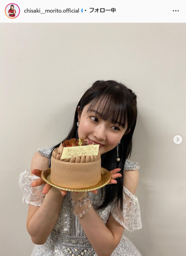 モーニング娘。’22・森戸知沙希公式Instagram（chisaki__morito.official）より