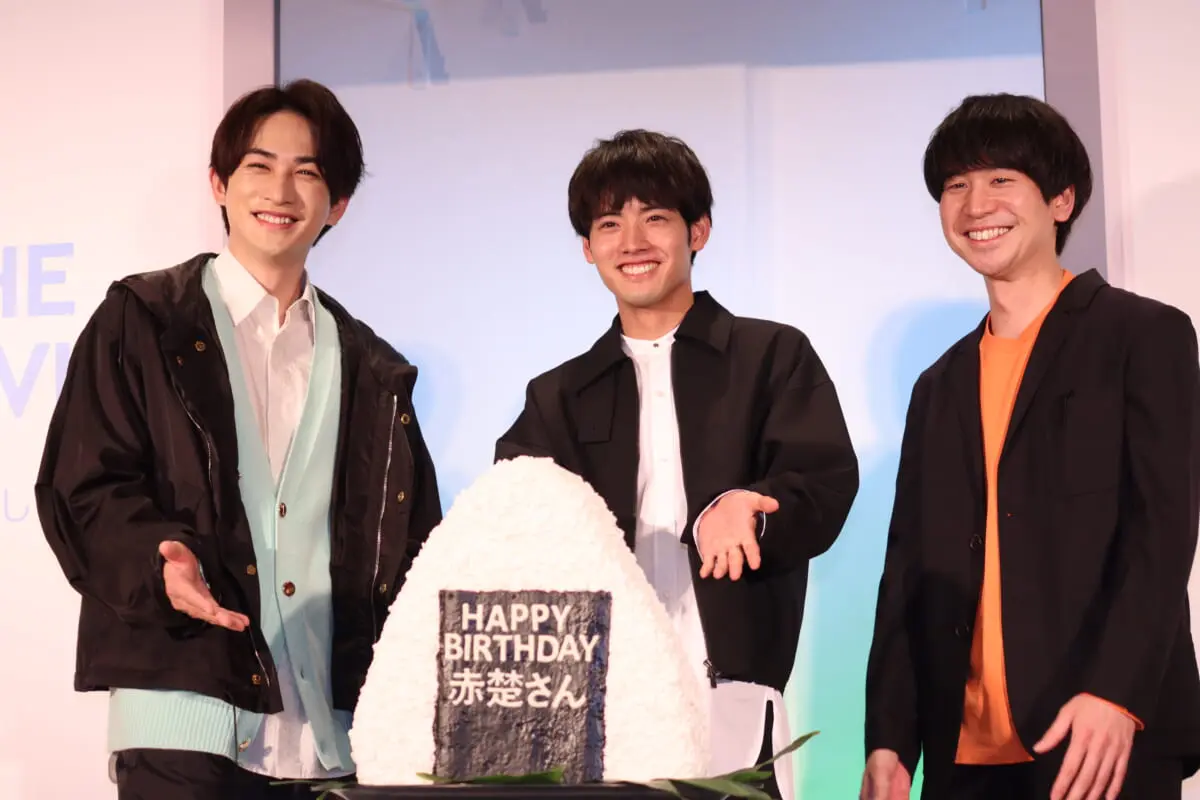 町田啓太 恋人になったんですねぇ と喜びかみしめ 赤楚衛二への おにぎり サプライズも チェリまほ The Movie 完成直前イベント Tv Life Web 町田啓太 恋人になったんですねぇ と喜びかみしめ 赤楚衛二への おにぎり サプライズも チェリまほ The Movie 完成直前イベント Tv Life Web