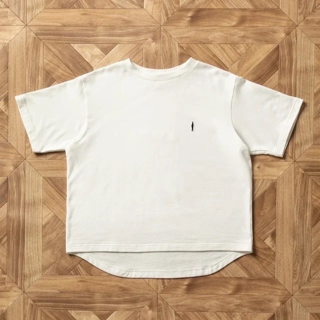 「FLATLAND」Natural cotton T-shirt