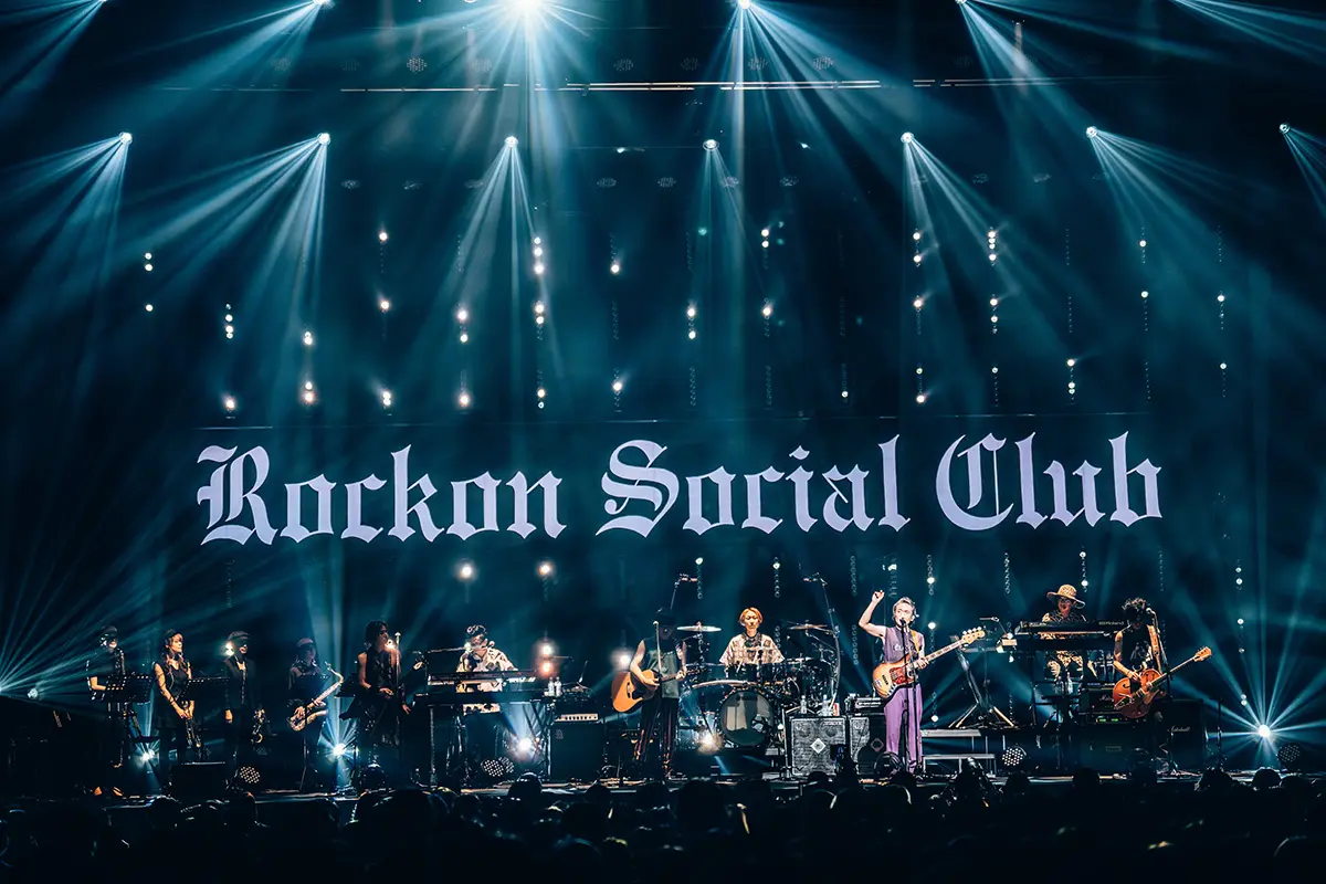 Rockon Social Clubが初ワンマン!男闘呼組メンバーを中心に結成
