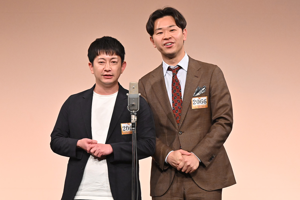 ダンビラムーチョ（左から大原優一、原田フニャオ）©Ｍ-１グランプリ事務局