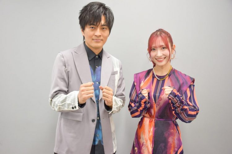 (左から)小林親弘さん、白石晴香さん