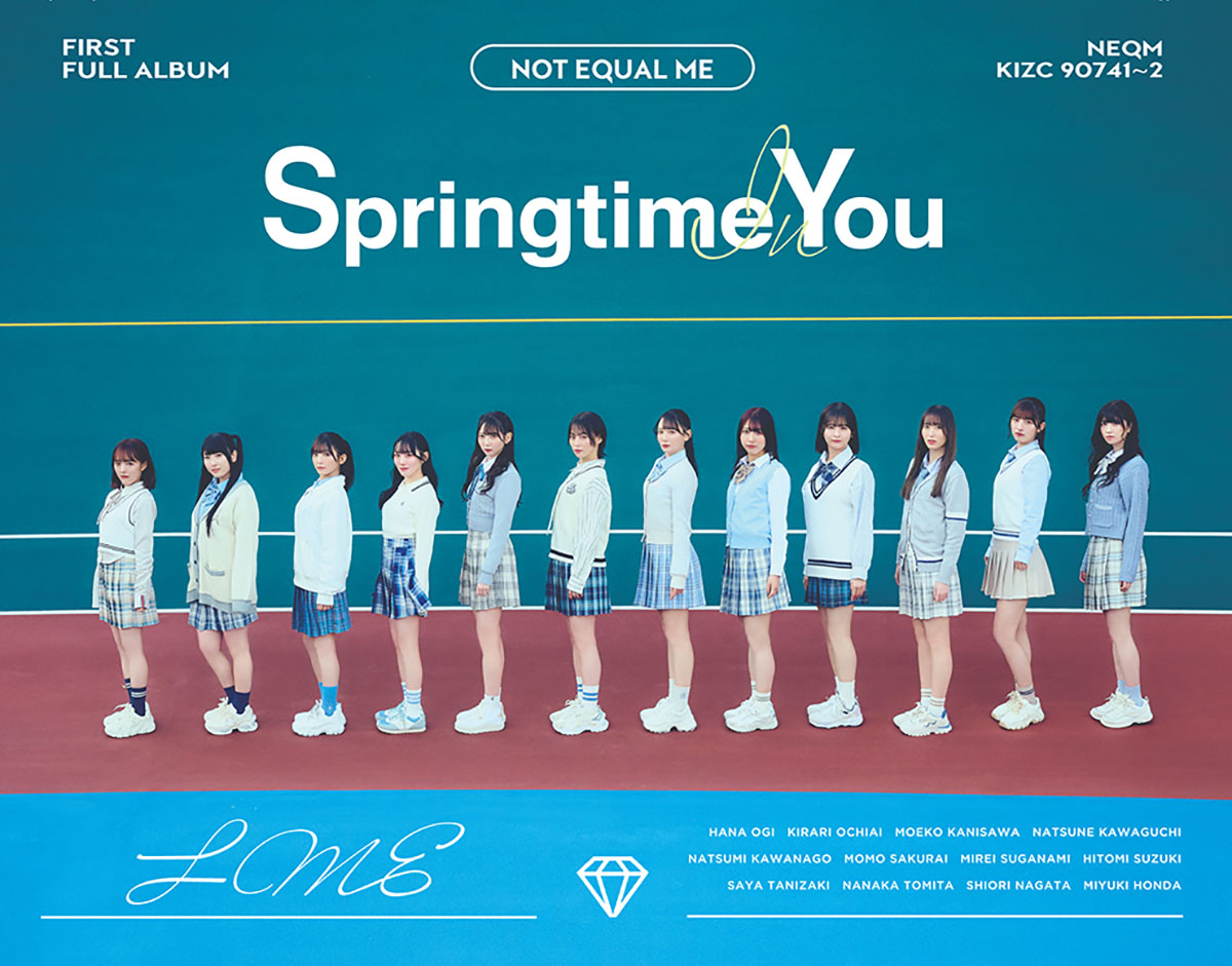 1st Album『Springtime In You』初回限定豪華盤　©YOANI／KING RECORDS