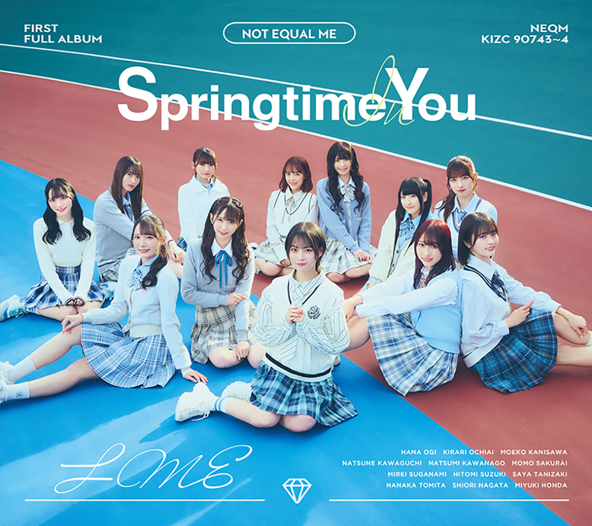 1st Album『Springtime In You』初回限定盤　©YOANI／KING RECORDS