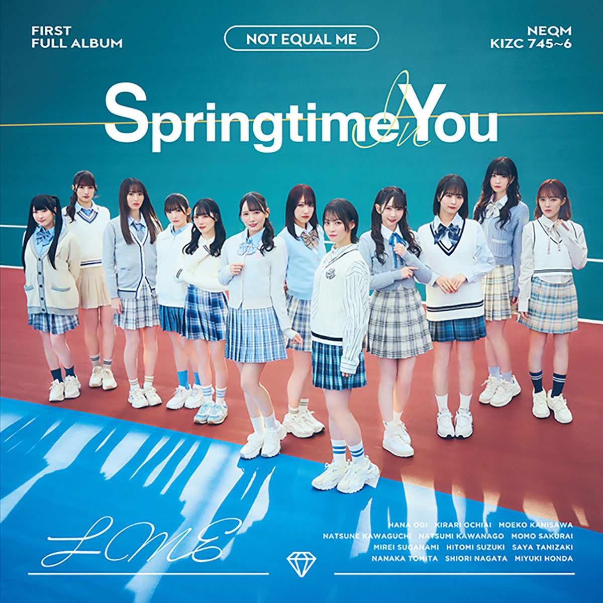 1st Album『Springtime In You』通常盤　©YOANI／KING RECORDS