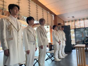 左から）ダイキ、ユッキー、コウジ、ユウキ、タクミ、コウキ