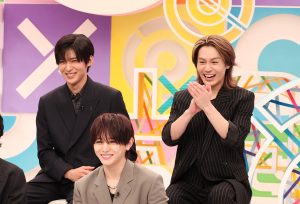左から）目黒蓮、山田涼介、松田元太　©フジテレビ