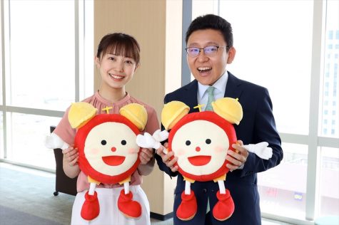高崎春アナ、上垣皓太朗アナ
