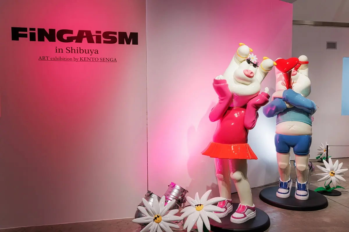個展「FiNGAiSM in Shibuya」