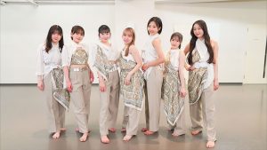 『ハロプロダンス学園 シーズン13』左から）広本瑠璃、平井美葉、秋山眞緒、為永幸音、弓桁朱琴、植村葉純、段原瑠々©ダンスチャンネル