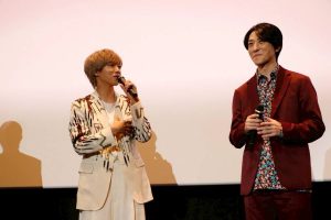 映画「死神遣いの事件帖 終」完成披露舞台あいさつ
