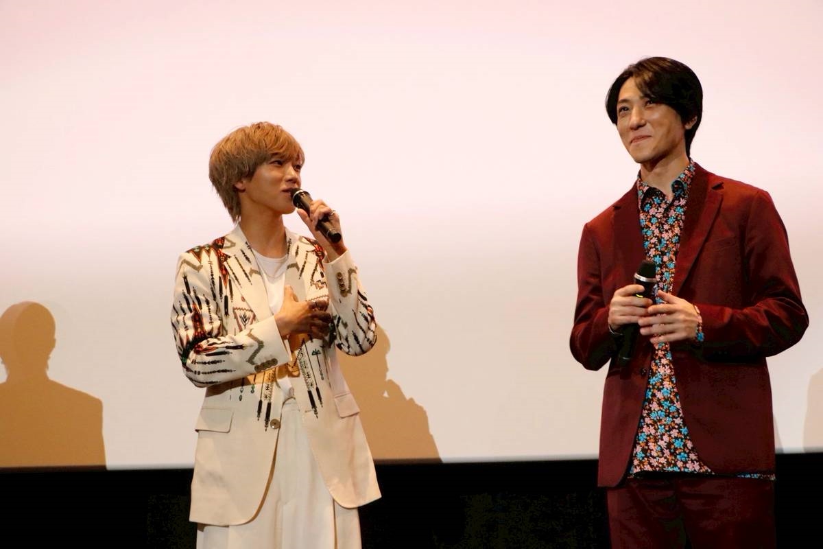 映画「死神遣いの事件帖 終」完成披露舞台あいさつ