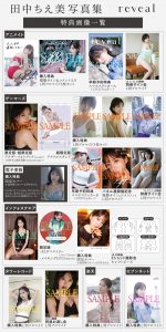 『田中ちえ美写真集 reveal』