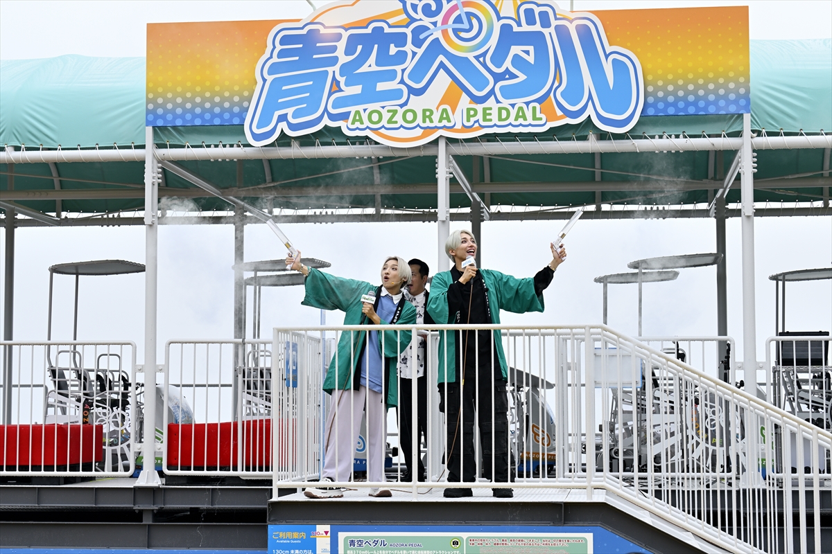 高尾颯斗（ONE N' ONLY）、高尾楓弥（BUDDiiS）「青空ペダル」オープニングイベント