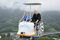 高尾颯斗（ONE N' ONLY）、高尾楓弥（BUDDiiS）「青空ペダル」オープニングイベント