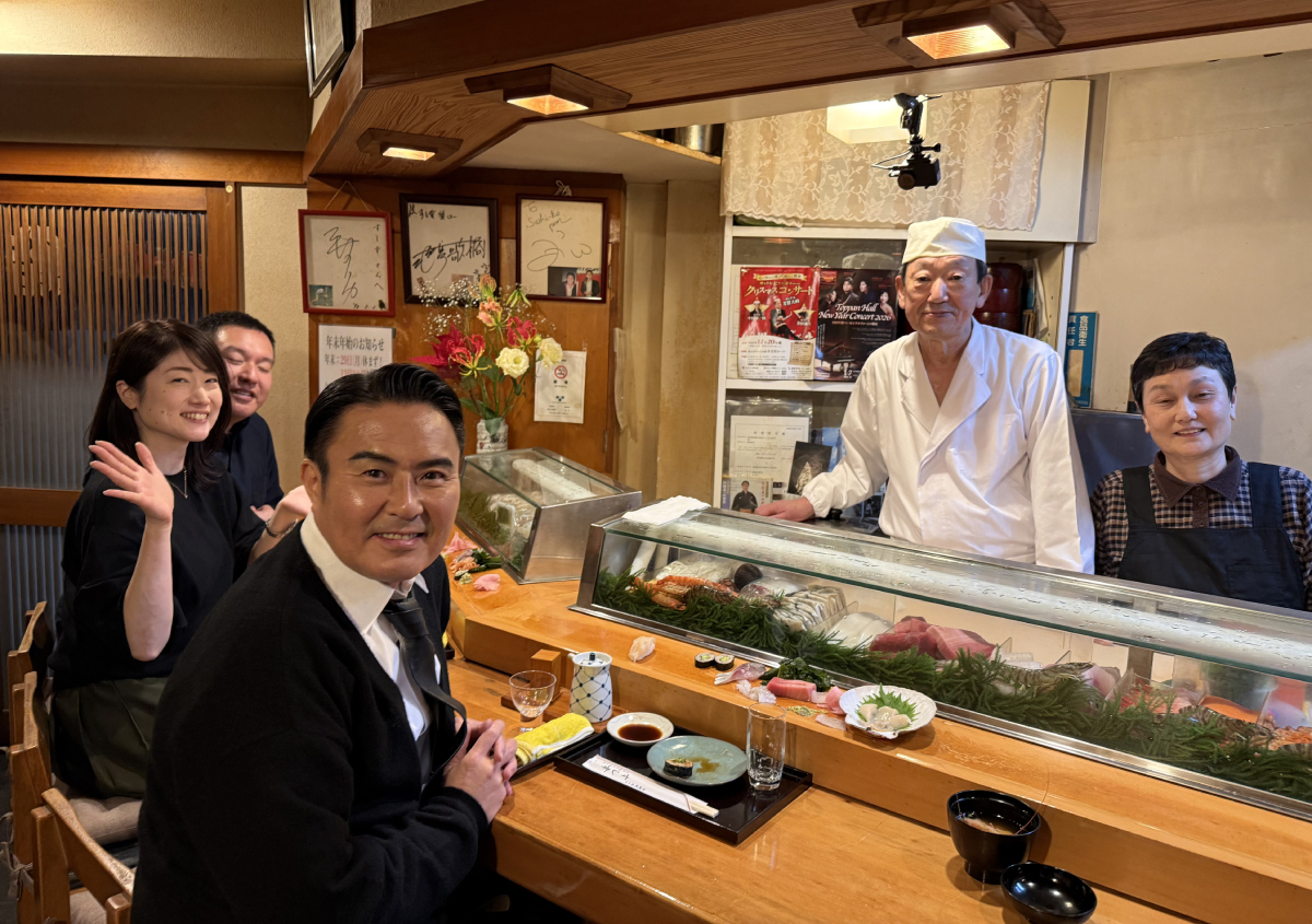 『今宵、町寿司で 市川右團次と小粋な一献』