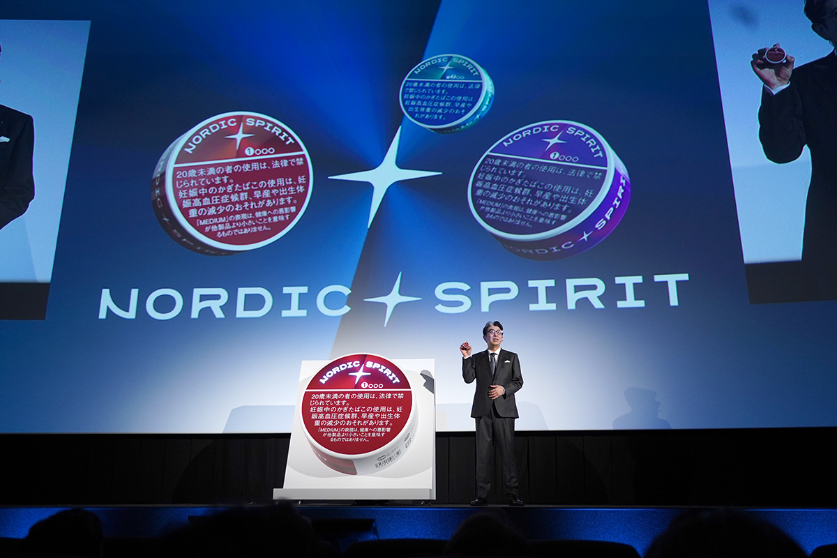 JT新ブランド・リフレッシュパウチ「ノルディックスピリット」発表会