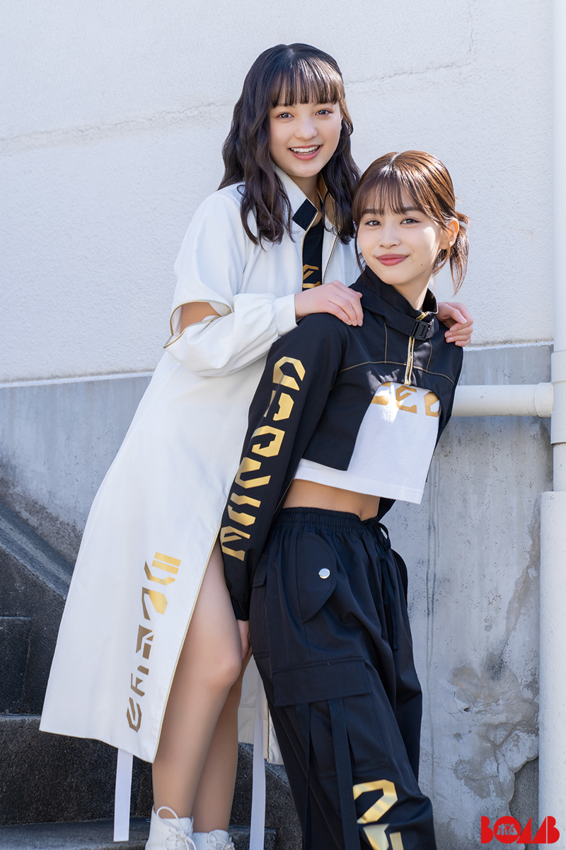 角心菜&谷田ラナ「BOMB」5月号
