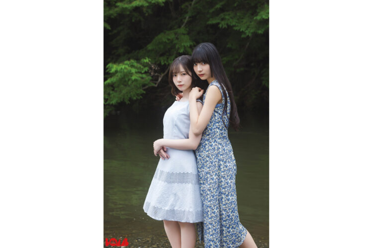 日向坂46・宮地すみれ&渡辺莉奈「BOMB」7月号
