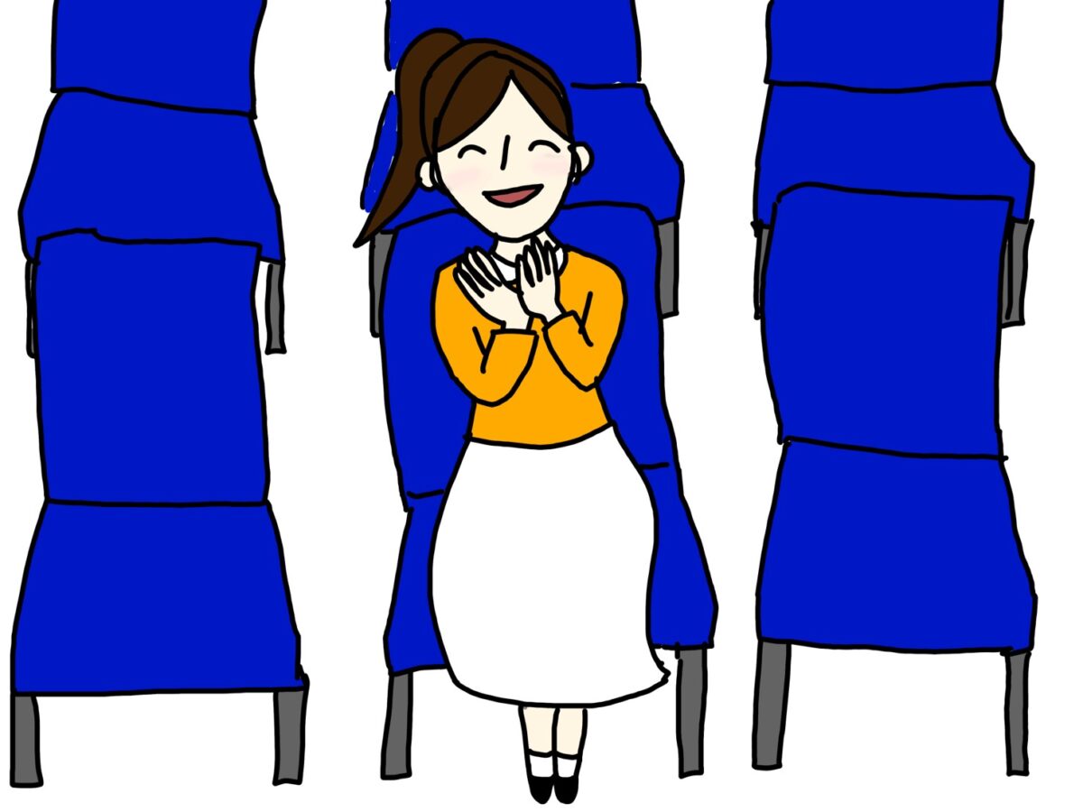 お笑いを見てる時の私