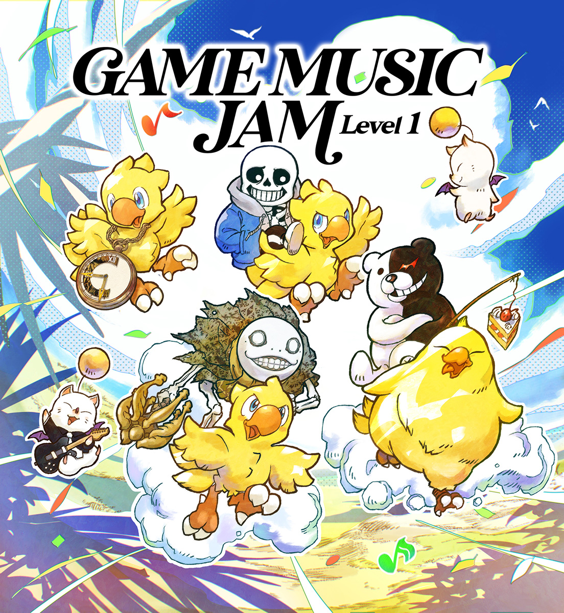 『GAME MUSIC JAM - Level 1』KV