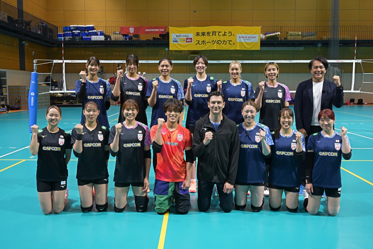 原嘉孝とバレーボール女子日本代表