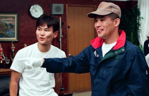 1997年のシンチャンナンチャン(左から)南原清隆、柳沢慎吾