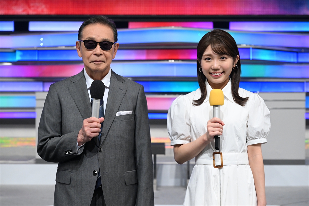 『ミュージックステーション』タモリ、鈴木新彩アナ