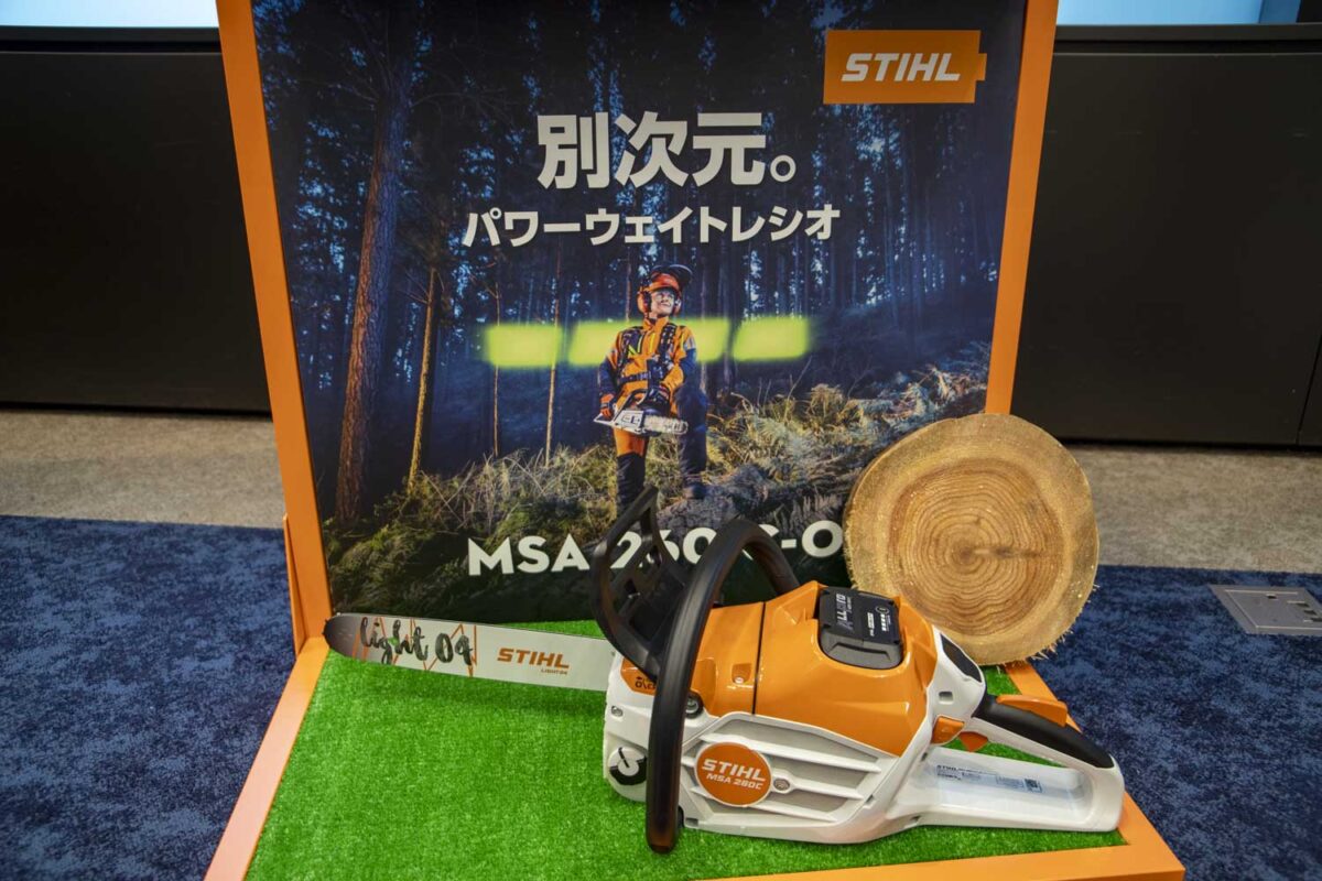 ↑コンパクトなボディながら、最新のALLPROバッテリーを搭載することによりパワフルさを実現